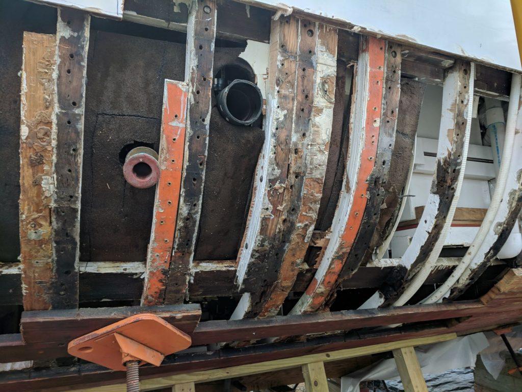 Restoration of 1947 Trumpy Motor Yacht BB