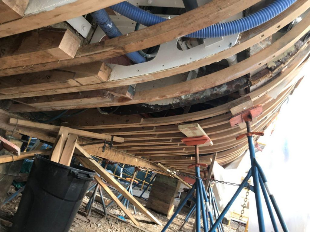 Restoration of 1947 Trumpy Motor Yacht BB