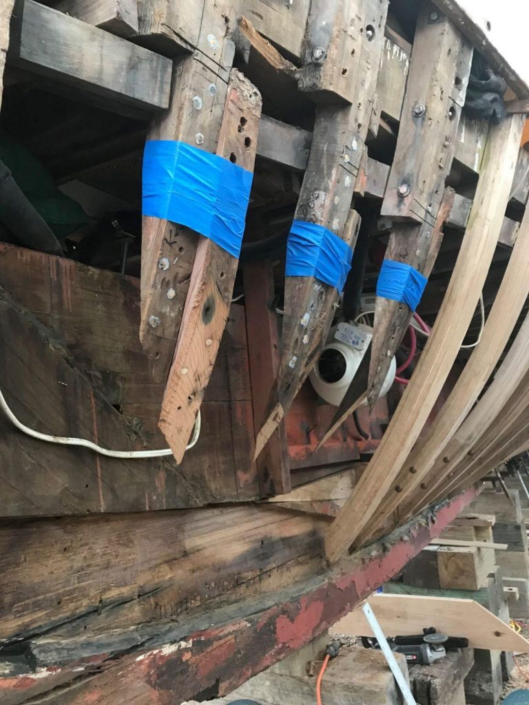 Restoration of 1947 Trumpy Motor Yacht BB