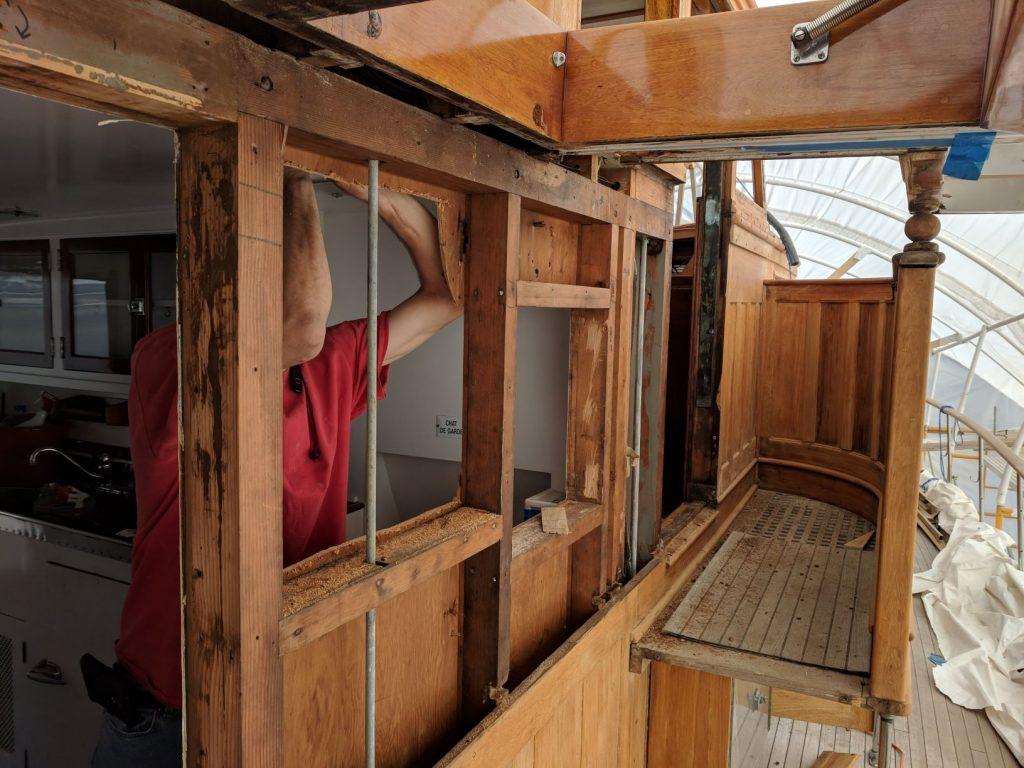 Restoration of 1947 Trumpy Motor Yacht BB