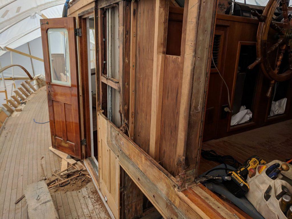 Restoration of 1947 Trumpy Motor Yacht BB