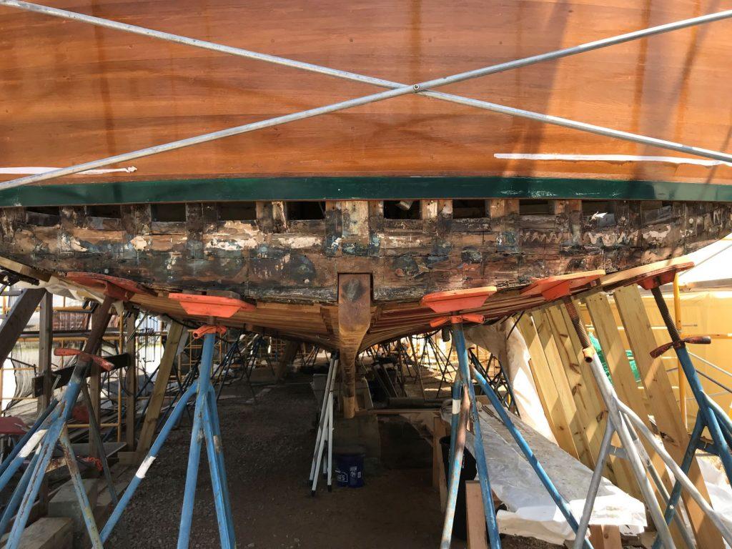 Stern needed to be replaced