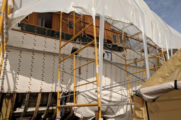 Restoration of 1947 Trumpy Motor Yacht BB