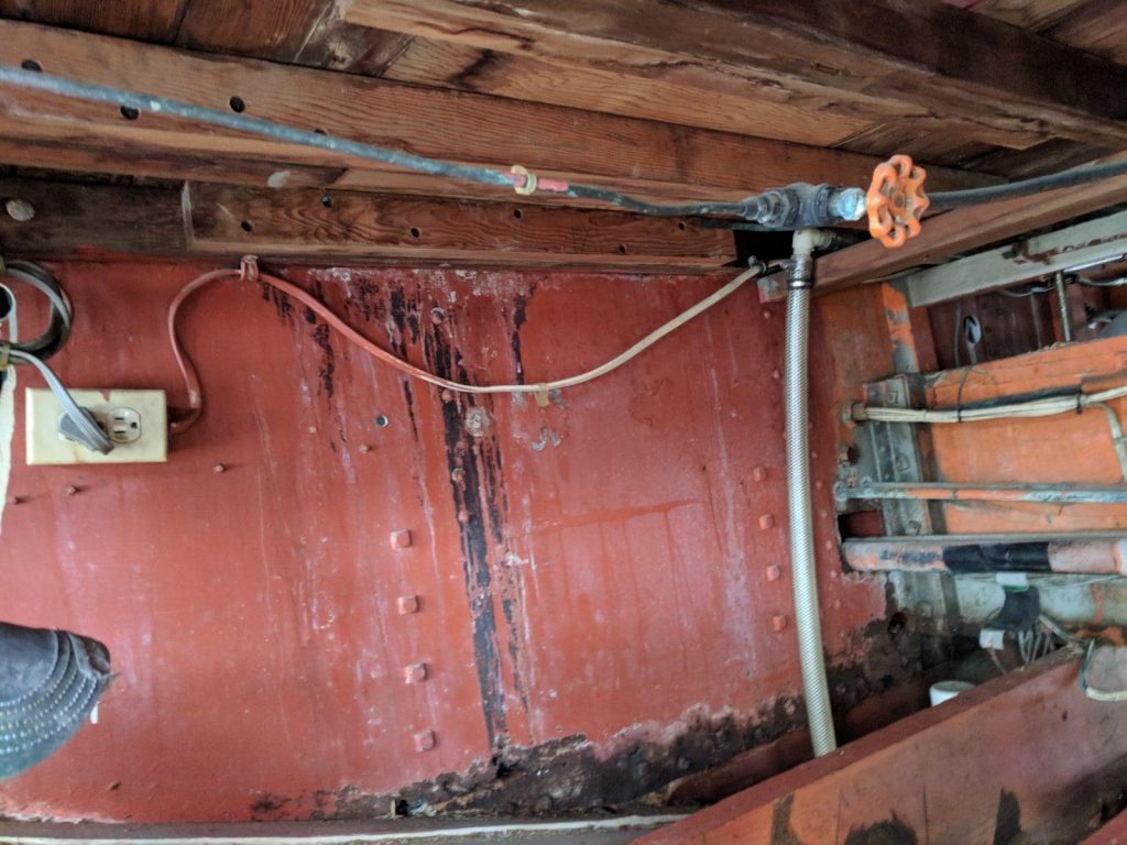 Rusted metal to be refabricated